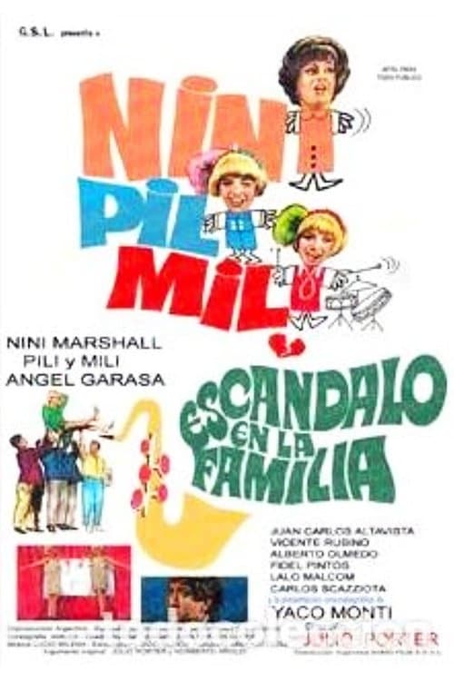 Escándalo en la familiaのポスター