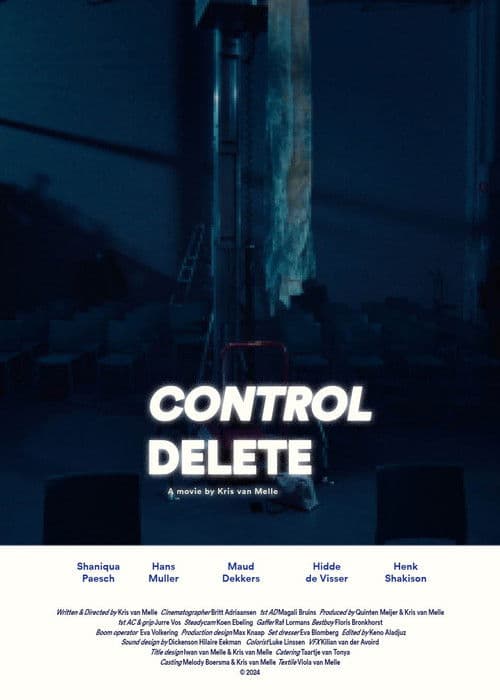 Control Deleteのポスター