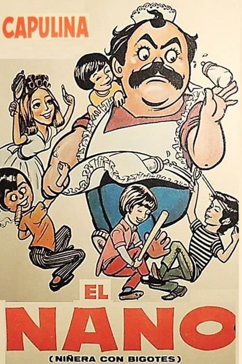 El nano: Niñera con bigotesのポスター