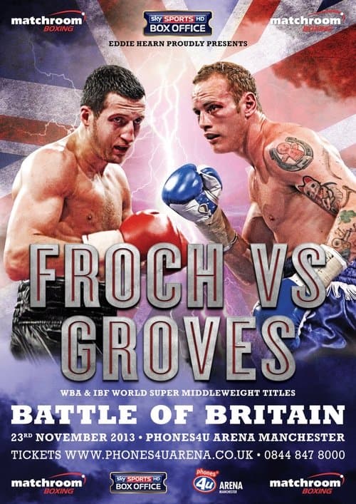 Carl Froch vs. George Grovesのポスター