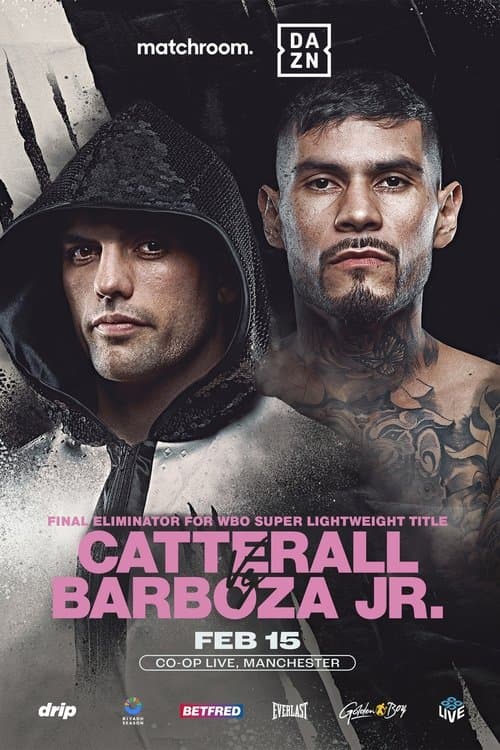Jack Catterall vs. Arnold Barboza Jr.のポスター