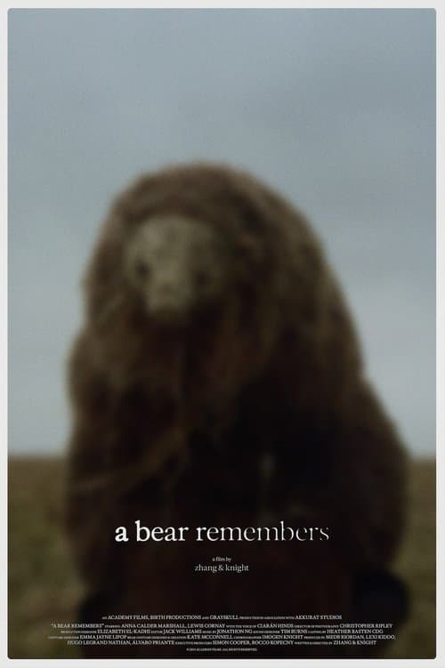 A Bear Remembersのポスター