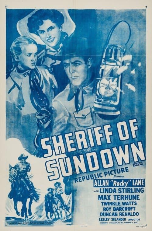 Sheriff of Sundownのポスター