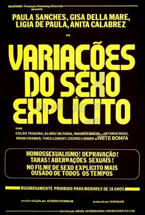 Variações do Sexo Explícitoのポスター