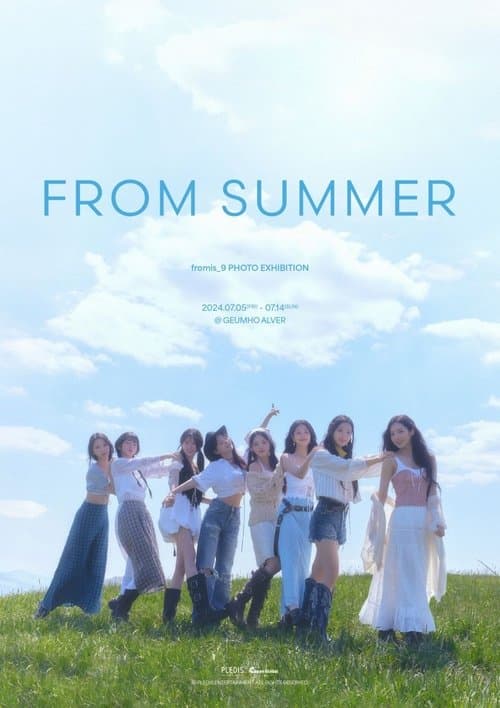 fromis_9's Summer Nightのポスター