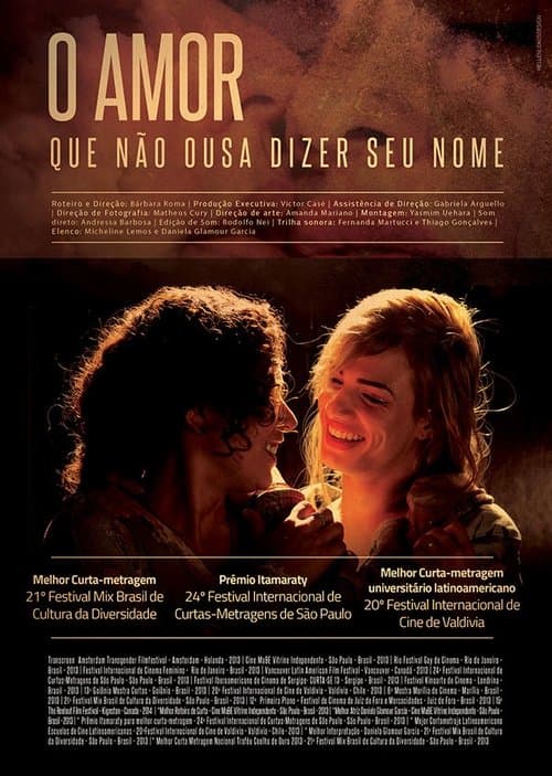 O Amor Que Não Ousa Dizer Seu Nomeのポスター