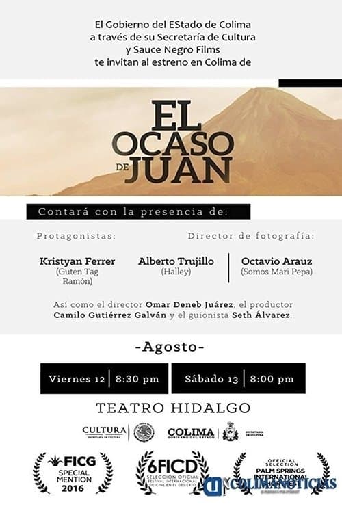 El ocaso de Juanのポスター
