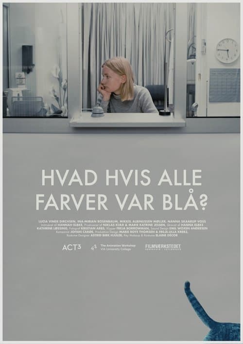 Hvad hvis alle farver var blå?のポスター