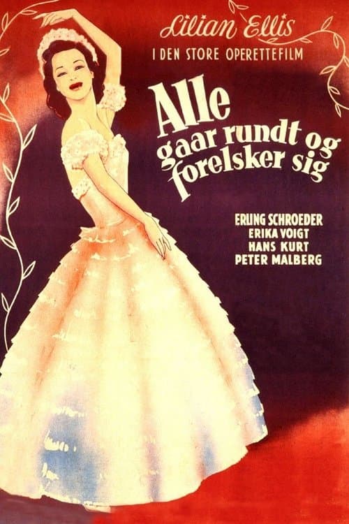 Alle gaar rundt og forelsker sigのポスター