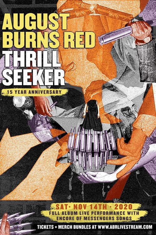 August Burns Red - Thrill Seeker 15 Year Anniversary Livestreamのポスター