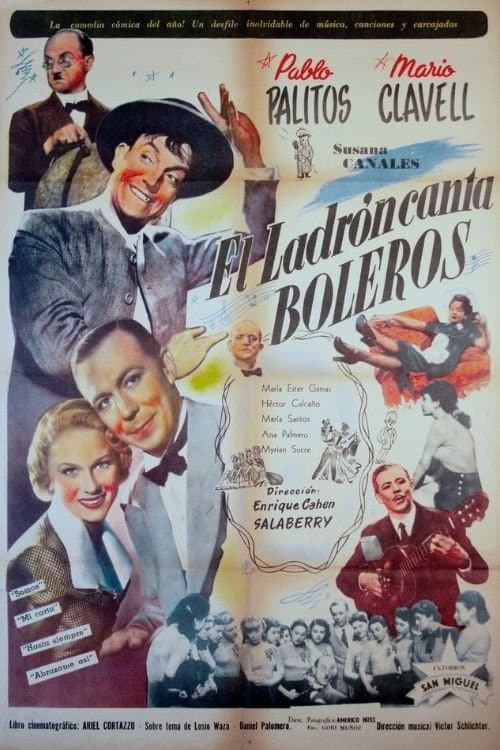 El ladrón canta bolerosのポスター
