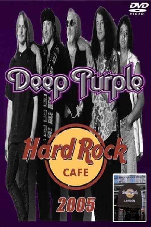 Deep Purple: Live at Hard Rock Café, Londonのポスター
