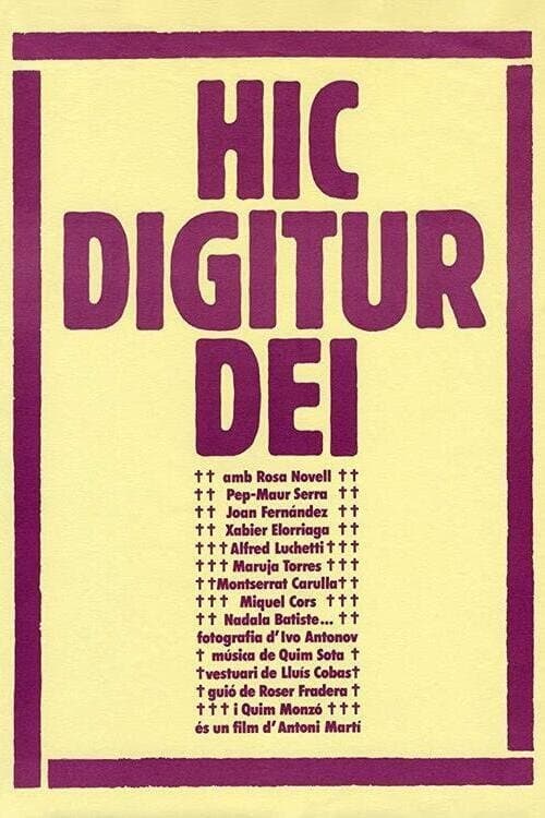 Hic Digitur Deiのポスター