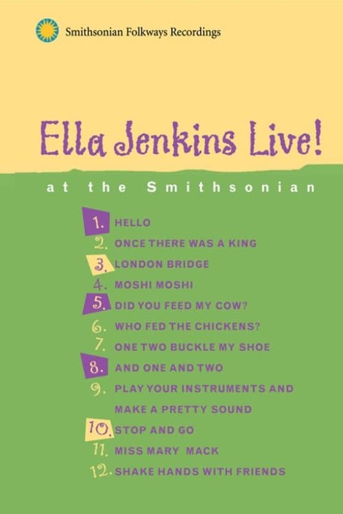 Ella Jenkins Live at the Smithsonianのポスター