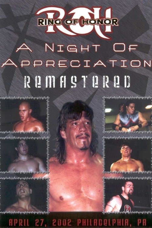 ROH Night of Appreciationのポスター