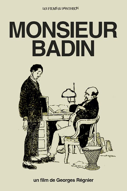Monsieur Badinのポスター