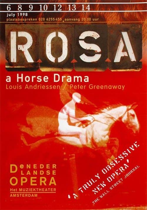 The Death of a Composer: Rosa, a Horse Dramaのポスター