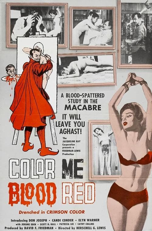 Color Me Blood Redのポスター