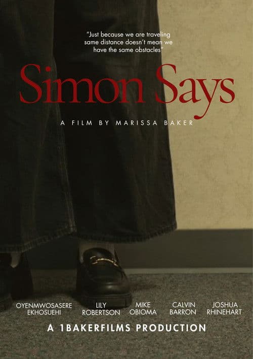 Simon Saysのポスター