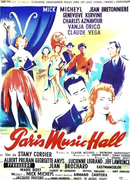 Paris Music Hallのポスター