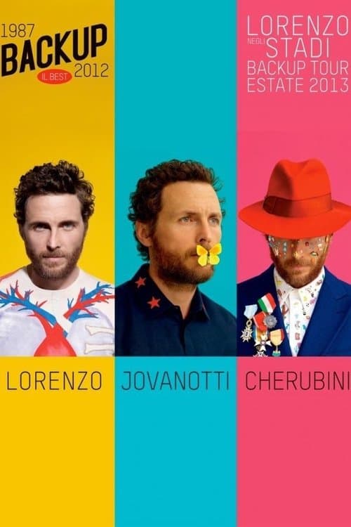 Lorenzo Jovanotti – Lorenzo negli stadi Backup Tour 2013のポスター