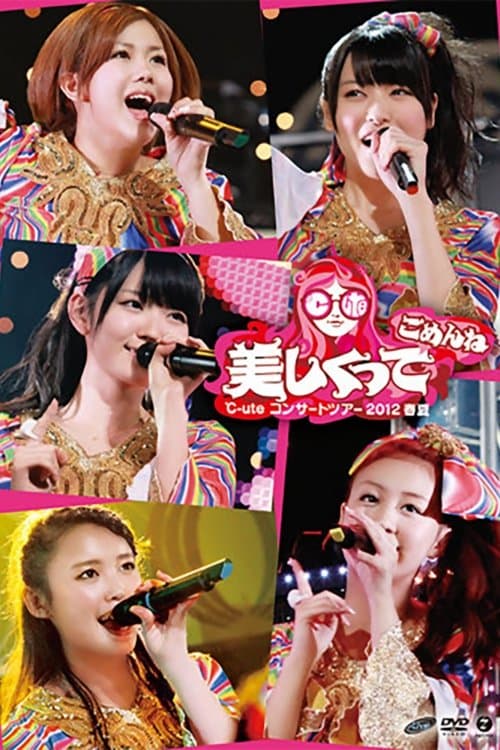 ℃-ute コンサートツアー 2012春夏 ～美しくってごめんね～のポスター