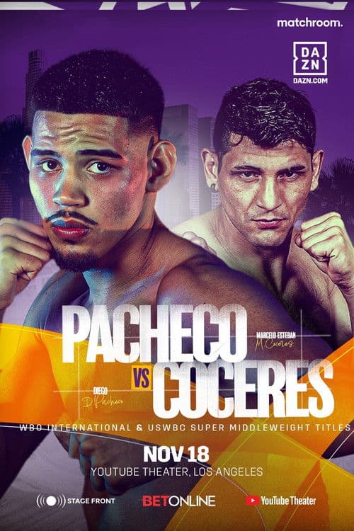 Diego Pacheco vs. Marcelo Esteban Coceresのポスター