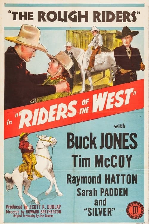 Riders of the Westのポスター