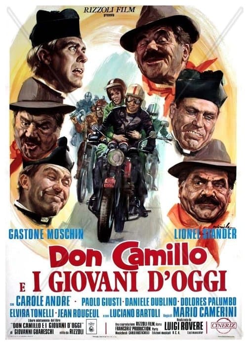 Don Camillo e i giovani d'oggiのポスター