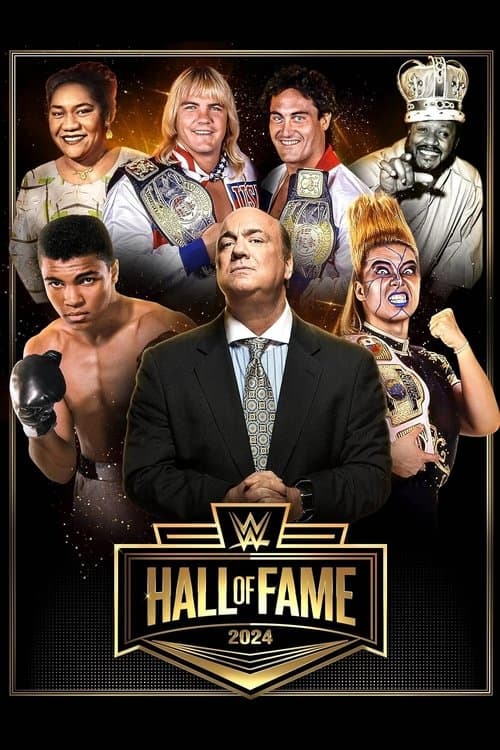 WWE Hall of Fame 2024のポスター