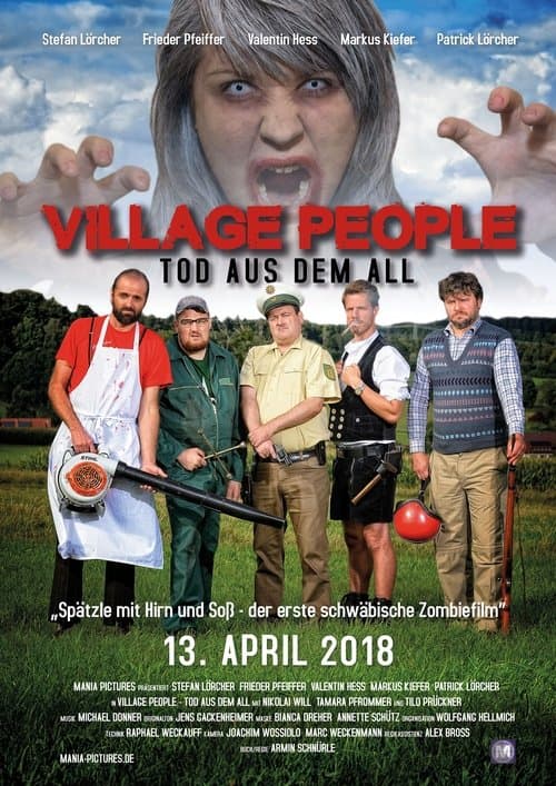 Village People - Tod aus dem Allのポスター
