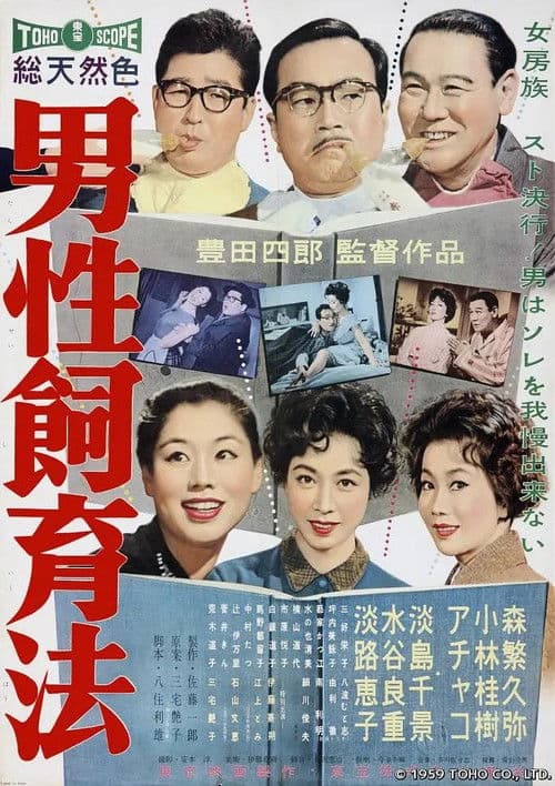 男性飼育法のポスター