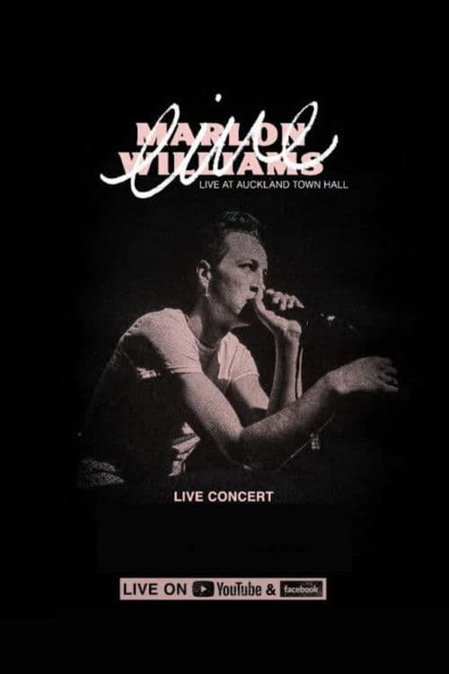 Marlon Williams: Live at Auckland Town Hallのポスター