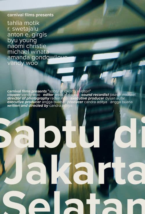 Sabtu di Jakarta Selatanのポスター