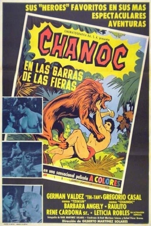 Chanoc en las garras de las fierasのポスター
