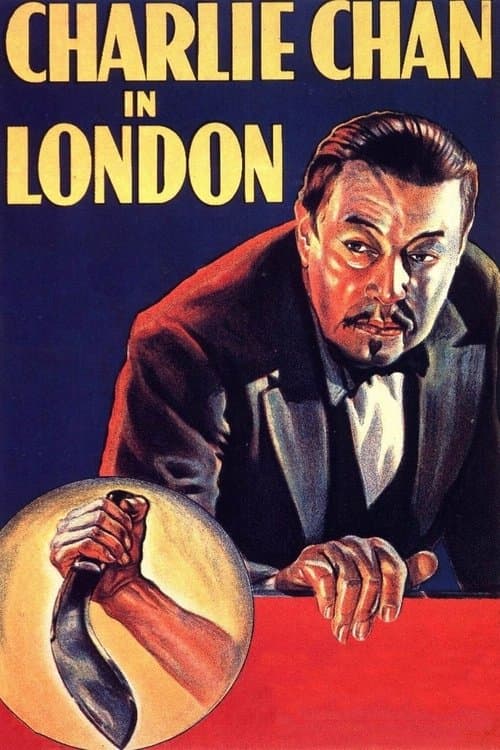 Charlie Chan in Londonのポスター