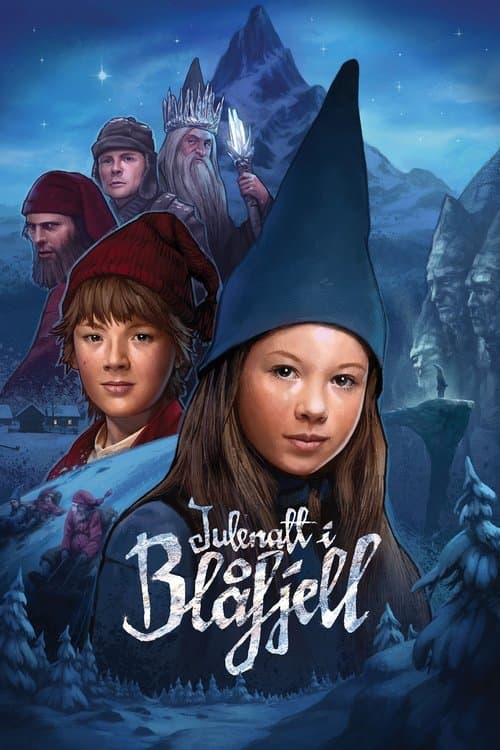 Julenatt i Blåfjellのポスター