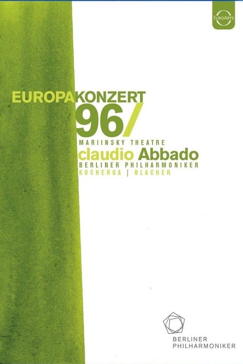 Europakonzert 1996 from St. Petersburgのポスター