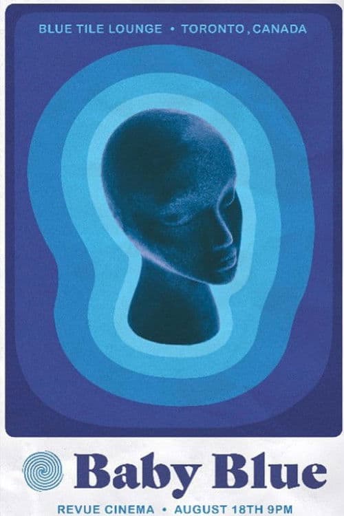 Blue Tile Lounge - Baby Blueのポスター