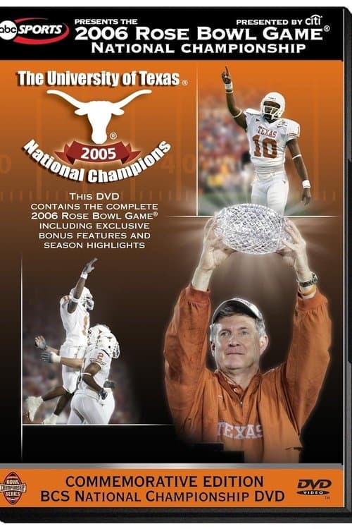 2006 Rose Bowl Game National Championshipのポスター