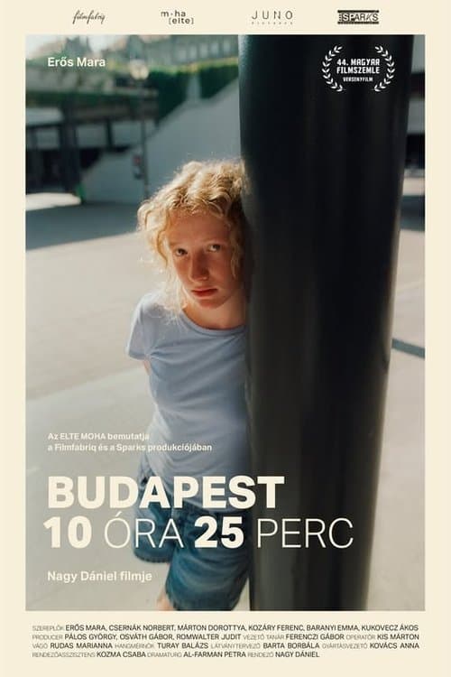 Budapest, 10 óra 25 percのポスター
