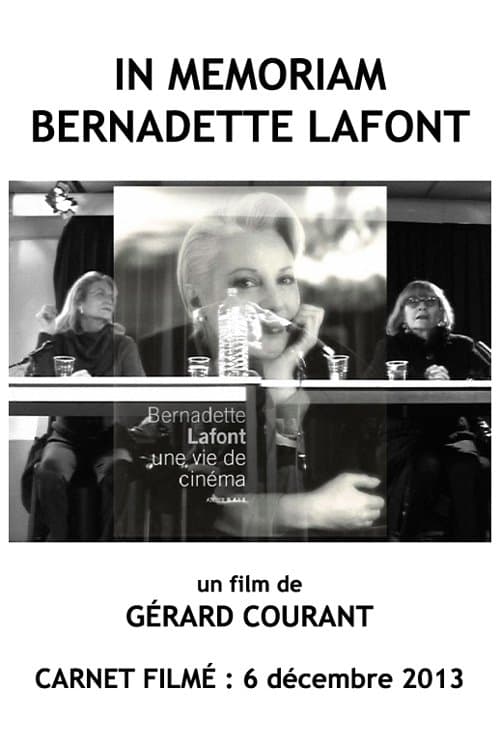 In Memoriam Bernadette Lafontのポスター