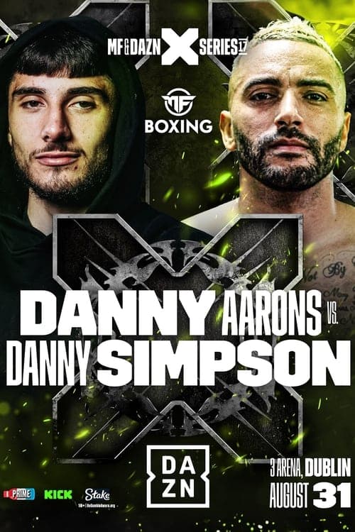 Danny Aarons vs. Danny Simpsonのポスター