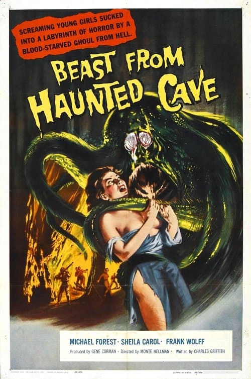 Beast from Haunted Caveのポスター