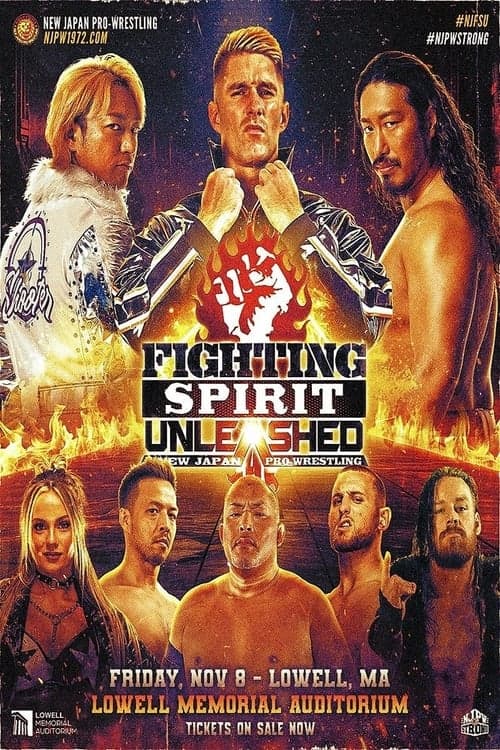 NJPW: Fighting Spirit Unleashed 2024のポスター