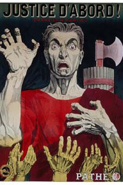 Justice d'abordのポスター