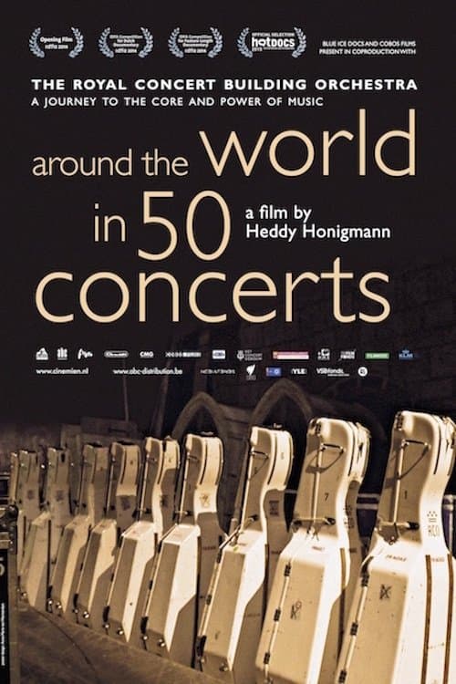 Om de wereld in 50 concertenのポスター