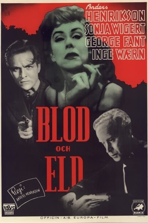 Blod och eldのポスター