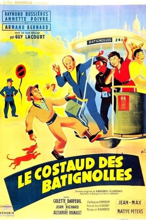 Le Costaud des Batignollesのポスター