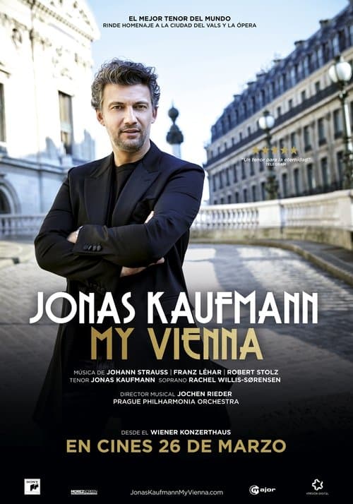 Jonas Kaufmann – Mein Wienのポスター